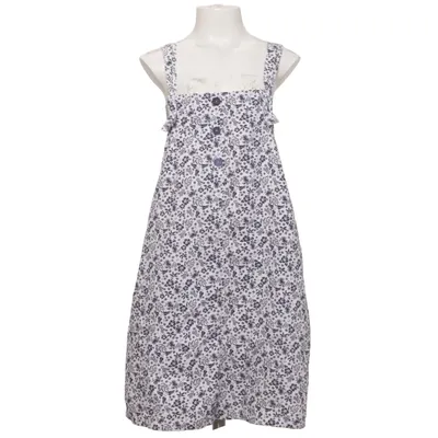 Overalls shorts (Hvid, Blå) fra Kids Bomuld, Elastan