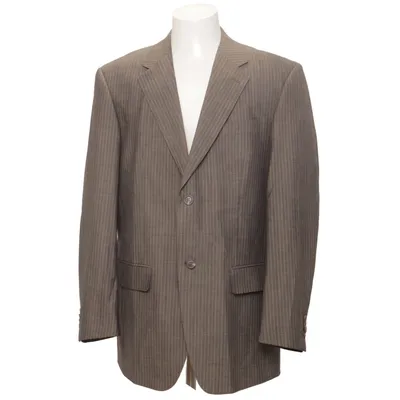 Blazer (Gray) from Umberto Rosetti Polyester, Viscose, Wool