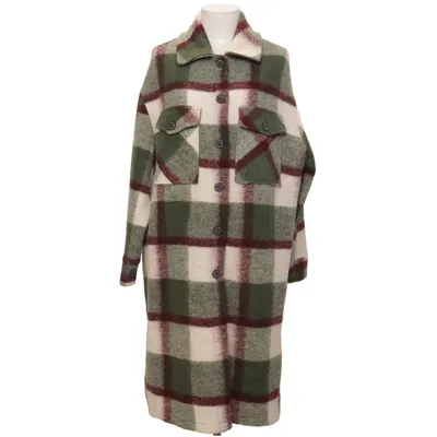 Surchemise (Vert, Blanc, Rouge) de Amber & June Polyester, Laine