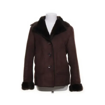 Shearlingjacka (Brun) från Balmain Akryl, Polyester