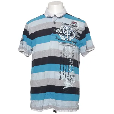 Polo shirt (Blue, Gray, White) from Camp David
