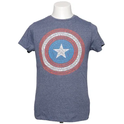 T-shirt (Blue, Red, White) from Marvel Cotton, Polyester