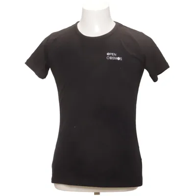 T-shirt (Noir) de Fristads Coton, Élasthane