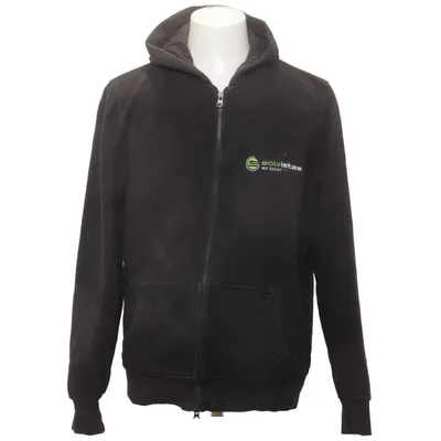 Sweat à capuche (Noir) de IDo Coton, Polyester