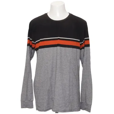 Long sleeve T-shirt (Black, Gray, Orange) from Schiesser Cotton