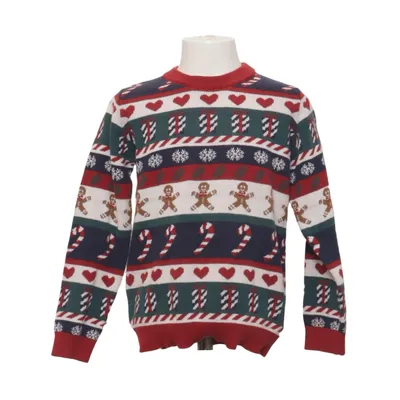 Christmas sweater (Red, Blue, White, Multicolored) from The New Organic cotton, Recycled polyester