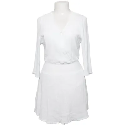 Jurk (Wit) van Vivance Katoen, Viscose