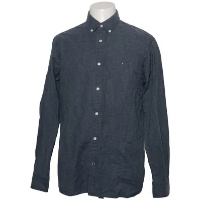 Overhemd (Blauw) van Tommy Hilfiger Katoen