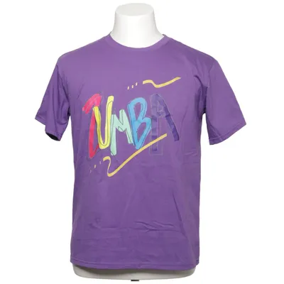 T-shirt (Lila, Flerfärgad) från Zumba Bomull