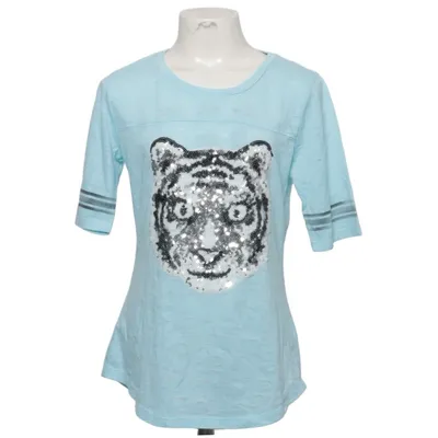 T-shirt (Blauw) van Justice Katoen, Polyester