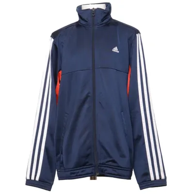 Sports jacket (Gray, Red) from Adidas Polyester