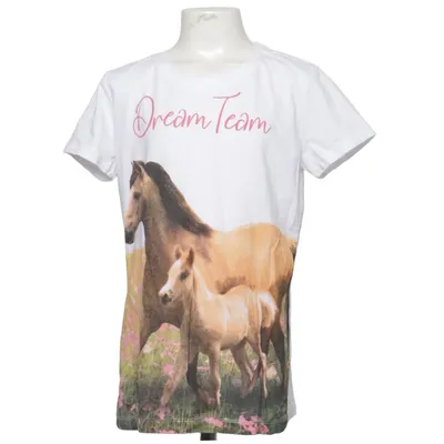 T-shirt (White, Multicolored) from Active Touch Kids Cotton