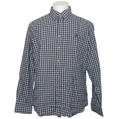 Button down shirt (Blue, White) from Bison Cotton
