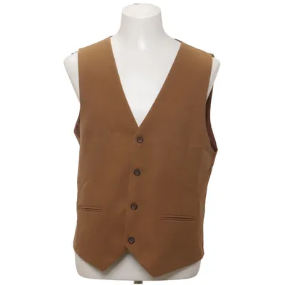 Gilet de costume (Marron) de MCR Élasthane, Polyester, Viscose