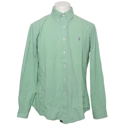Buttondown-skjorta (Grön, Vit) från Polo Ralph Lauren Bomull