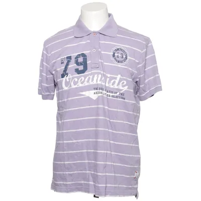 Polo (Violet, Blanc) de Southern Menswear Coton