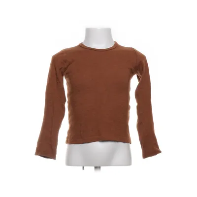 Lange mouwen shirt (Bruin) van Lilano Zijde, Wol