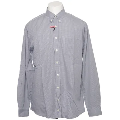 Overhemd (Blauw, Wit) van Daniels & Korff Katoen