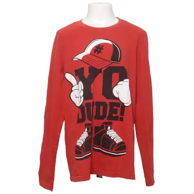 Long sleeve T-shirt (Red) from Midtown Cotton