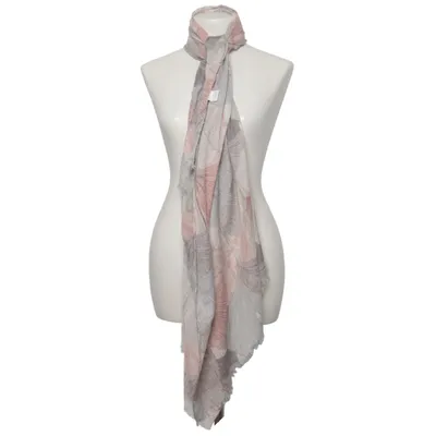 Scarf (Rosa, Grå, Vit) från Style Breaker Bomull, Viskos