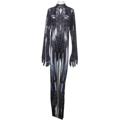 Maskeradkläder (Svart, Vit, Grå) Elastan, Polyester