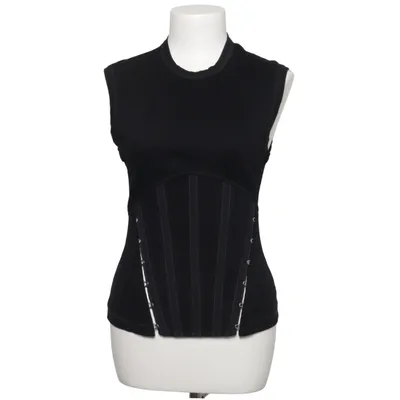 Top (Black) from Dion Lee Elastane, Organic cotton