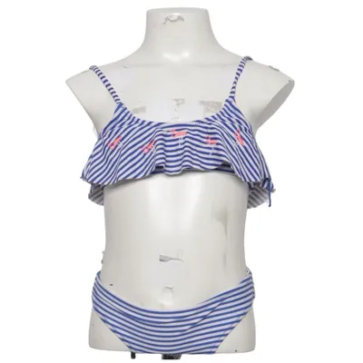 Bikini (Blue, White) from Aqua di Mare Elastane, Polyamide