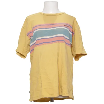 T-shirt (Gul, Flerfarvet) fra Obey Bomuld