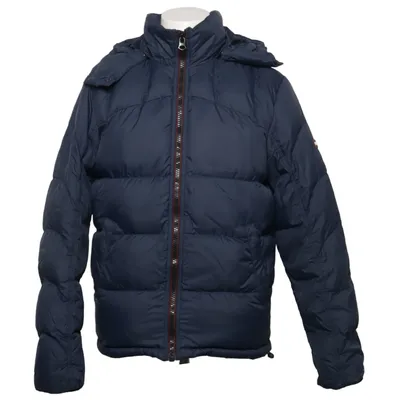 Dunjakke (Blå) fra Hilfiger Denim Dun, Fjer, Læder, Nylon, Polyester