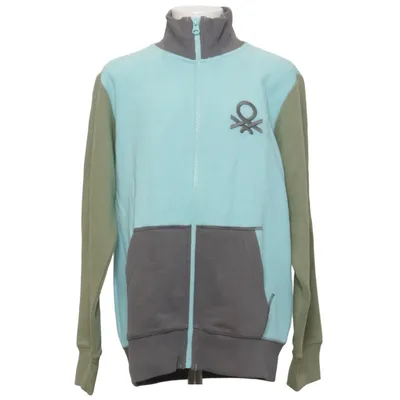 Jacket (Blue, Green, Gray) from United Colors of Benetton Cotton
