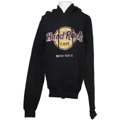Huvtröja (Svart) från Hard Rock Cafe Bomull, Polyester
