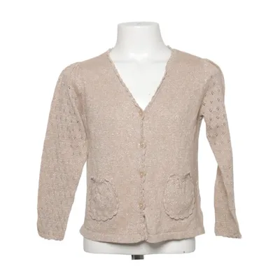 Cardigan (Beige) from Shrinking Violet Cotton, Polyamide, Polyester