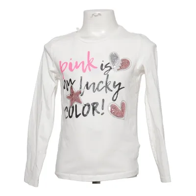 Langarmshirt (Weiß, Pink) von Original Marines Baumwolle, Elasthan