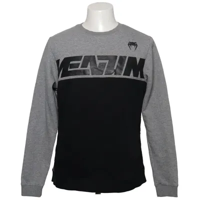 Sweatshirt (Grijs, Zwart) van Venum Katoen, Elastaan, Polyester