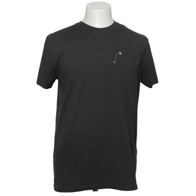T-shirt (Grijs) van RVLT Revolution Katoen, Polyester