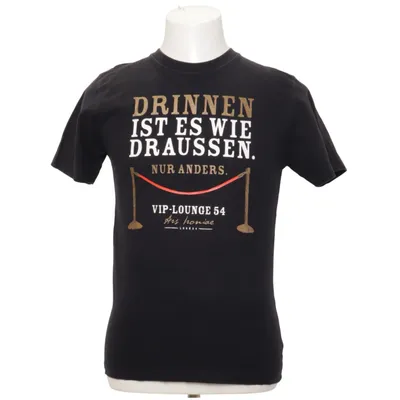 T-shirt (Zwart) van Look 54 Katoen