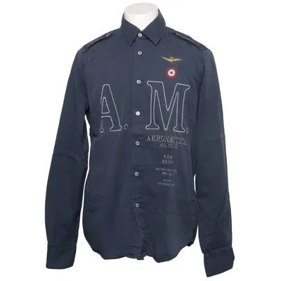 Skjorta (Blå) från Aeronautica Militare Bomull