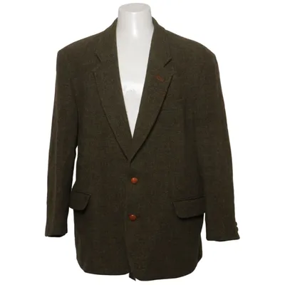 Blazer (Grøn, Brun) fra Harris Tweed Acetat, Viscose