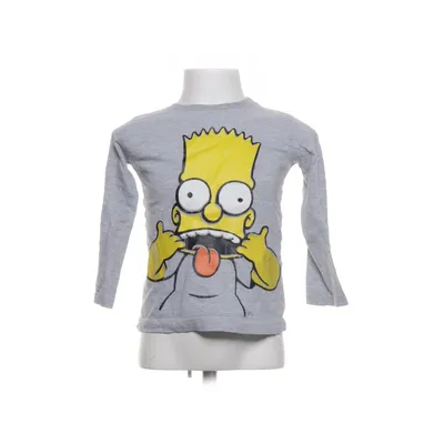 Lange mouwen shirt (Grijs, Geel, Meerkleurig) van The Simpsons