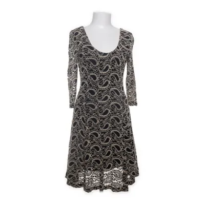 Cocktail dress (Black, Beige) from Apricot Cotton, Elastane, Nylon, Polyester