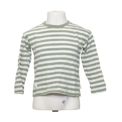 T-shirt à manches longues (Vert, Blanc) de Sanetta Coton biologique