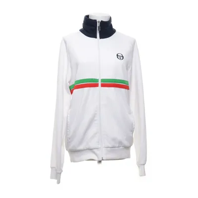 Träningsjacka (Vit, Flerfärgad) från Sergio Tacchini Bomull, Polyester