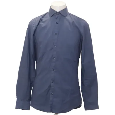 Chemise (Bleu) de Jake*s Collection Coton, Élasthane