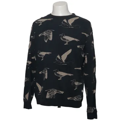 Sweatshirt (Blue, Beige) from Obey Propaganda Cotton, Polyester