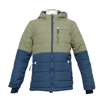 Vinterjacka (Blå, Grön) från Trollkids Elastan, Återvunnen polyester