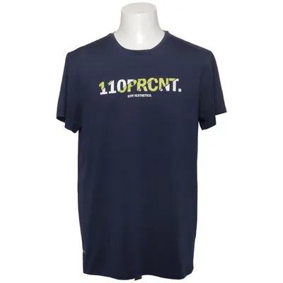 T-shirt (Blue, Multicolored) from Gym Aesthetics Elastane, Polyester
