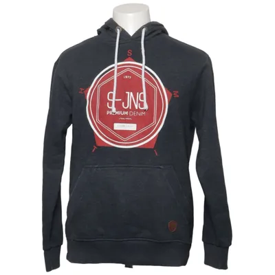 Hættetrøje (Grå, Rød) fra Smith & Jones Bomuld, Polyester