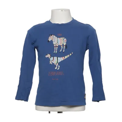Langærmet t-shirt (Zebrasaurus) fra Paul Smith Junior Bomuld