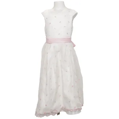 Bloemenmeisjes jurk (Wit, Roze) van Kinderbutt Polyester