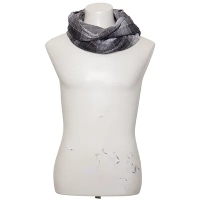 Infinity scarf (Gray, Black, White) from Tom Tailor Cotton